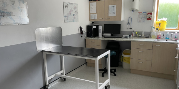 CVets consulting room