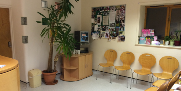 CVets reception area